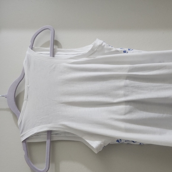 Gap draped cotton top with partial under tank top Small - Picture 5 of 16